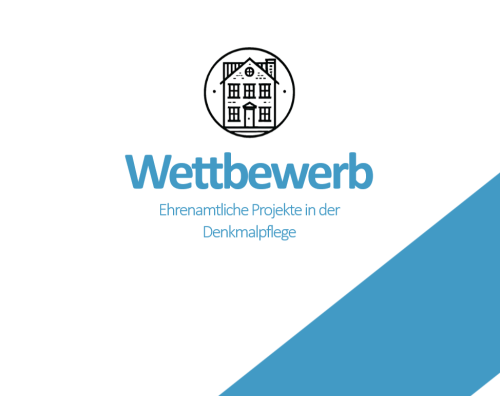 Posterwettbewerb Ehrenamtliche Projekte in der Denkmalpflege